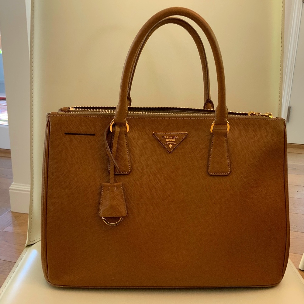 Large Prada Saffiano Leather Bag